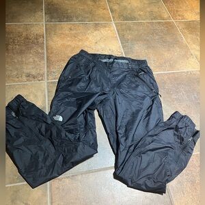 The north face rain pants